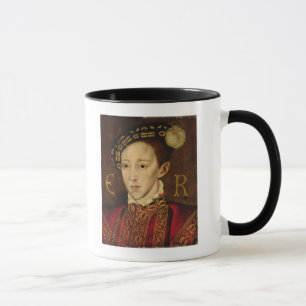 Porträt von Edward VI Tasse