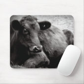 Porträt von einem Angus Mousepad (Mit Mouse)