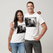 Porträt von einem Angus T-Shirt (Unisex)