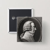 Porträt von einem Medaillon von Adam-Smith Button (Vorne & Hinten)