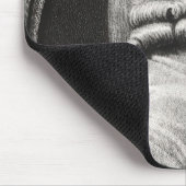 Porträt von einem Medaillon von Adam-Smith Mousepad (Ecke)