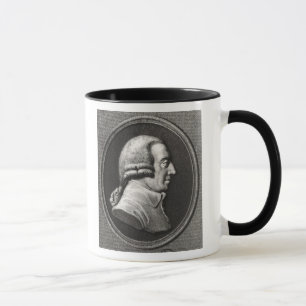 Porträt von einem Medaillon von Adam-Smith Tasse