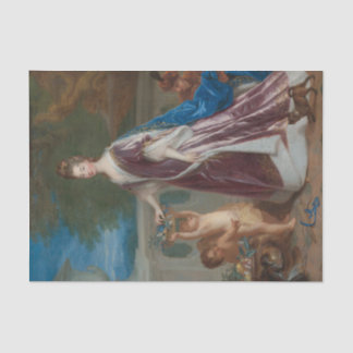Porträt von Elisabeth-Charlotte de Baviere  Seidenpapier