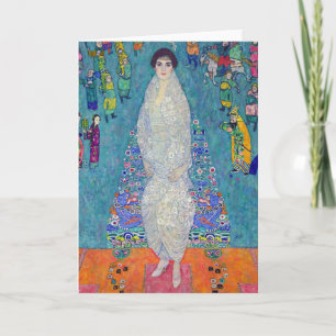 Porträt von Elisabeth Lederer, Gustav Klimt Karte