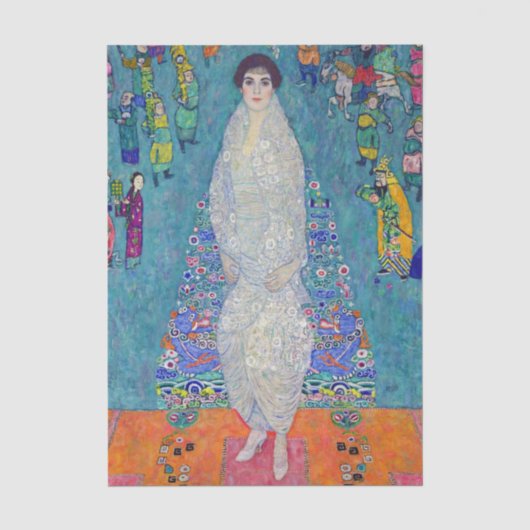 Porträt von Elisabeth Lederer, Gustav Klimt Seidenpapier (Vorderseite)
