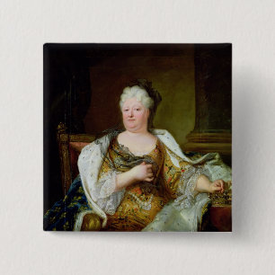 Porträt von Elizabeth Charlotte von Bayern Button