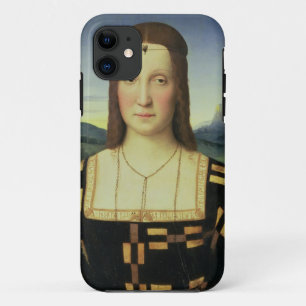 Porträt von Elizabeth Gonzaga, c.1504 (Öl auf Case-Mate iPhone Hülle