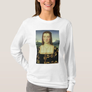 Porträt von Elizabeth Gonzaga, c.1504 (Öl auf T-Shirt