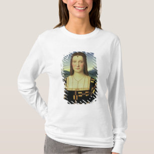Porträt von Elizabeth Gonzaga, c.1504 (Öl auf T-Shirt