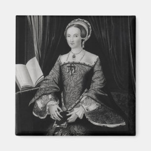 Porträt von Elizabeth I wenn Prinzessin c.1546 Magnet