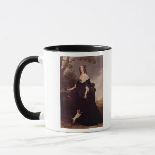 Porträt von Elizabeth, Königin von Böhmen Tasse