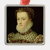 Porträt von Elizabeth von (1554-92) Königin O
