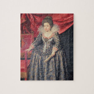 Porträt von Elizabeth von (1602-44) Tochter Puzzle