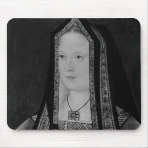 Porträt von Elizabeth von York Mousepad