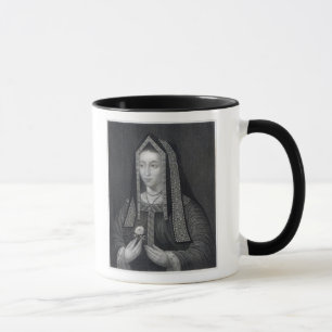 Porträt von Elizabeth von York Tasse