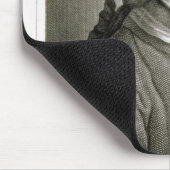 Porträt von Emmanuel Kant, deutscher Philosoph Mousepad (Ecke)