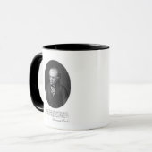 Porträt von Emmanuel Kant Tasse (Vorderseite Links)