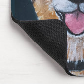 Porträt von Engué Gemälde von Alfred Fox Mousepad (Ecke)