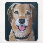 Porträt von Engué Gemälde von Alfred Fox Mousepad (Vorne)
