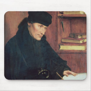 Porträt von ERASMUS von Rotterdam Mousepad