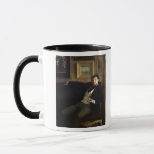 Porträt von Ernst Duez 1876 Tasse