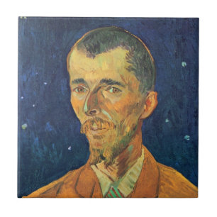 Porträt von Eugene Boch von Vincent van Gogh Fliese