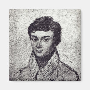 Porträt von Evariste Galois Magnet