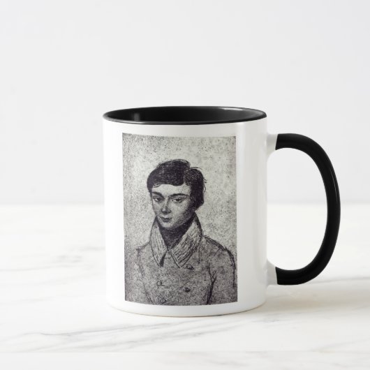 Porträt von Evariste Galois Tasse (Rechts)