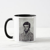 Porträt von Evariste Galois Tasse (Links)