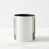 Porträt von Fayum (Encausticwachs auf Holz) Tasse (Zentrum)