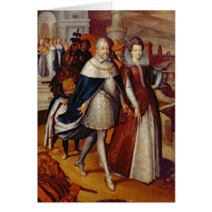 Porträt von Ferdinand I und seine Nichte