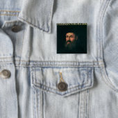 Porträt von Ferdinand Magellan Button (Beispiel)
