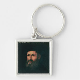 Porträt von Ferdinand Magellan Schlüsselanhänger