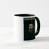 Porträt von Ferdinand Magellan Tasse (VorderseiteRechts)