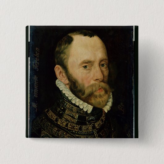 Porträt von Filips van Montmorency Button (Vorderseite)