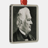 Porträt von Fillmore Millard Ornament Aus Metall (Rechts)