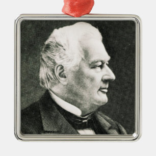 Porträt von Fillmore Millard Ornament Aus Metall