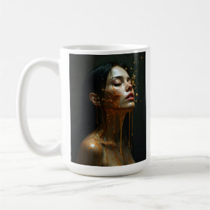 Porträt von Fine Art Fashion Kaffeetasse