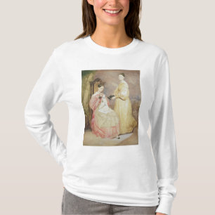Porträt von Florence Nightingale und von ihr T-Shirt