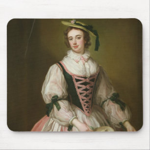 Porträt von Frances Macartney, c.1745 Mousepad