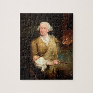 Porträt von Francesco Guardi (1712-93) (Öl kann  Puzzle
