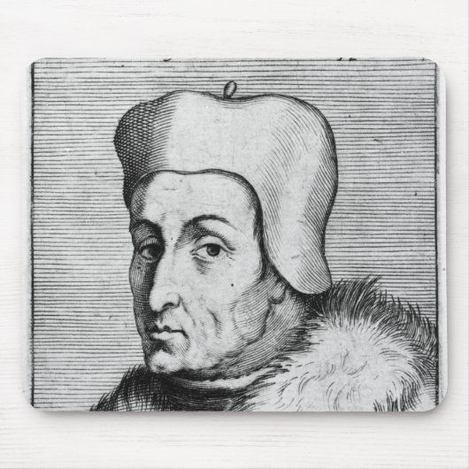 Porträt von Francesco Guicciardini Mousepad (Vorne)