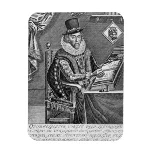 Porträt von Francis Bacon-(1561-1626) Vicomte von Magnet
