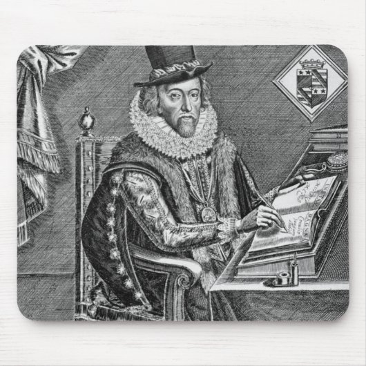 Porträt von Francis Bacon-(1561-1626) Vicomte von Mousepad (Vorne)