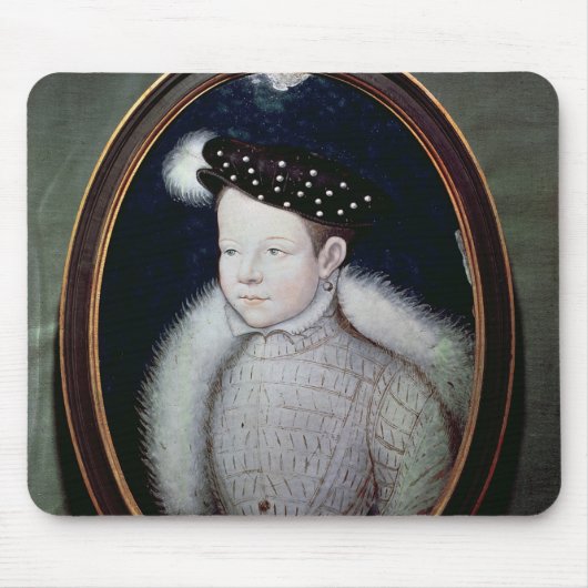 Porträt von Francis II als Dauphin von Frankreich Mousepad (Vorne)