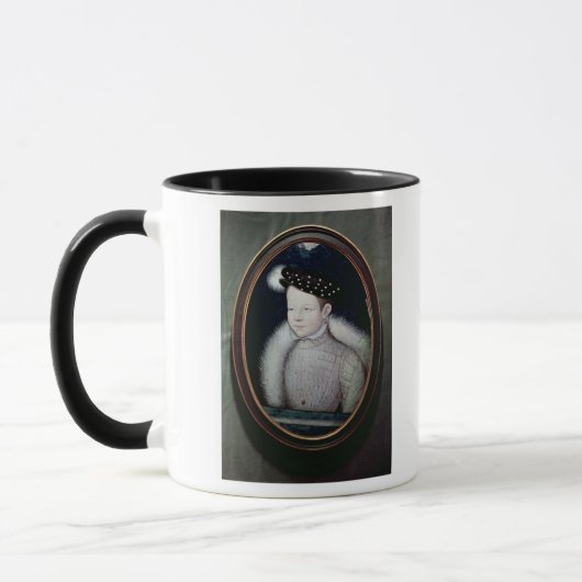Porträt von Francis II als Dauphin von Frankreich Tasse (Links)