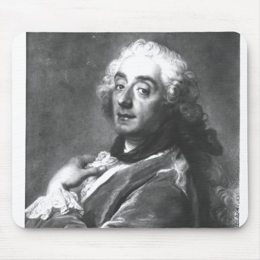 Porträt von Francois Boucher 1741 Mousepad (Vorne)