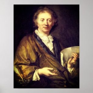 Porträt von François Couperin Poster