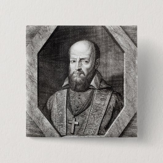 Porträt von Francois de Sales Button (Vorderseite)