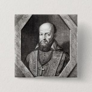 Porträt von Francois de Sales Button